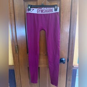Gymshark Women’s Fit Seamless Leggings Pants In Pink Size M Gym Activewear